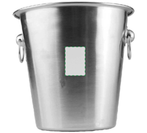 seau à champagne en inox